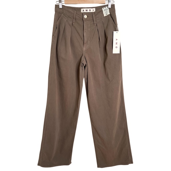 NWT AMO Sheryl Trouser in Coffee Size 26 - Picture 4 of 13